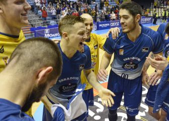 El Obradoiro se lleva un partido muy igualado ante el San Pablo Burgos