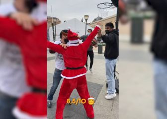 Una canasta portátil en plena calle y un 'challenge' navideño: ojo porque hay jugadas muy buenas