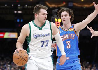 Doncic regresa de su lesión presenciando historia viva