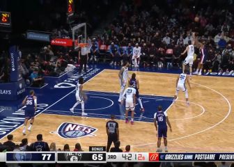 Aldama ya deja su sello: Harden quiere clavarla y ¡boom!