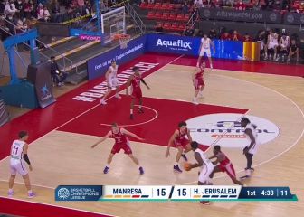 El Manresa no pudo con el Hapoel Jerusalem