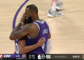 LeBron James manda y cuarto triunfo consecutivo de los Lakers