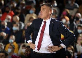 Jasikevicius se va muy enfadado: 
