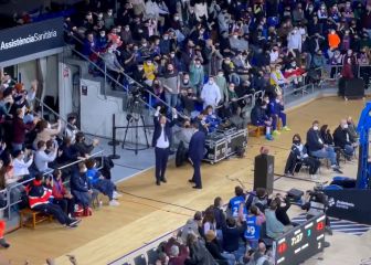 ¡Sainete en el Palau! Vean la que montó el entrenador del Efes