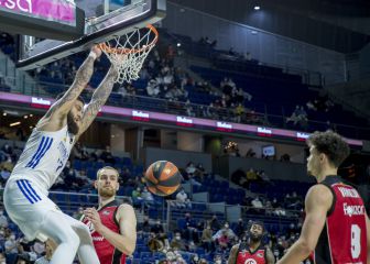 Exhibición de Poirier bajo los aros en un Real Madrid lanzado