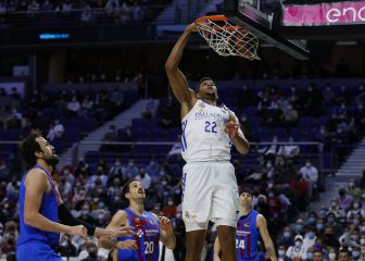 El 1x1 del Madrid: Tavares y los arreones de Abalde y Goss