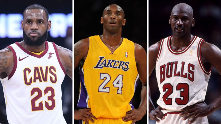 Con motivo del segundo aniversario de la muerte de Kobe Bryant, comparamos su carrera con otras dos leyendas: Michael Jordan y LeBron James.