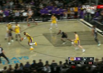 37 años y hace esto en el último cuarto en casa de los favoritos: simplemente LeBron