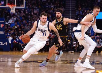 Los Mavericks se estrellan contra los Warriors