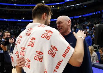 Luka Doncic se sale en el gran reencuentro con Rick Carlisle
