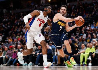 Tropiezo de los Nuggets en otra noche sin rumbo para Campazzo