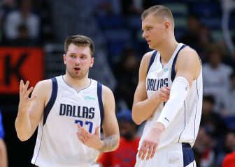 Terremoto en los Mavericks: Doncic se queda sin Porzingis