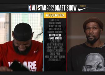 Es el vídeo del momento en EE UU: la reacción de LeBron cuando Durant pasa de Harden