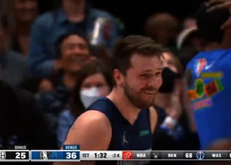 Más puntos que todos los rivales juntos y te pone esta cara: Luka, fuera de control