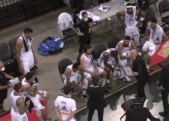 Laso explota contra sus jugadores a grito pelado en su misma cara