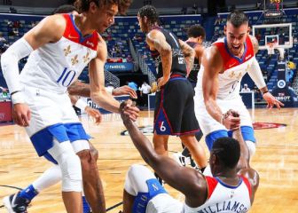 Willy se gana el afecto de sus compañeros de los Pelicans