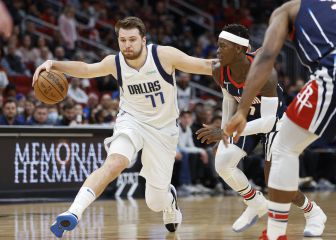 Un jugón contra todos: el recital de Luka Doncic ante los Rockets