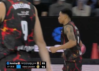 Slaughter decide ante el Ulm  y hace más líder al Gran Canaria