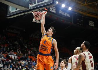 El Valencia Basket no se rinde y mantiene el pulso con el Granca