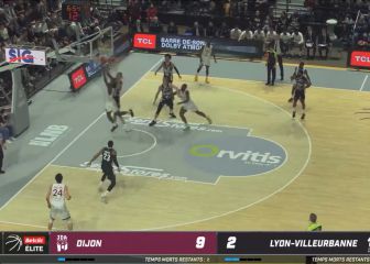 Los tapones de Wembanyama al Dijon que quitan el sueño a Laso