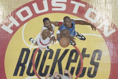 Hakeem Olajuwon dio todo un clínic ante Shaquille en las Finales de 1995, que los Rockets ganaron de paliza: 4-0.
