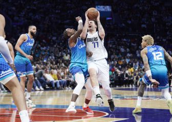 Luka Doncic no puede solo contra los Hornets