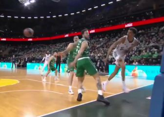 La mayor promesa del baloncesto firmó este mate ayer en Euroliga