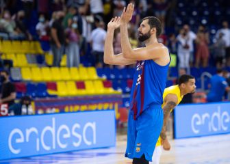 Nikola Mirotic guía al Barcelona por el duro 'via crucis' de Murcia