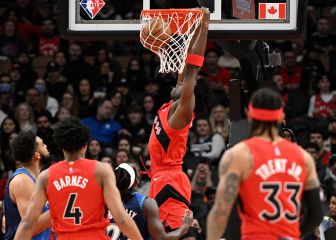 Resúmenes y resultados de la NBA: los Raptors no paran de crecer