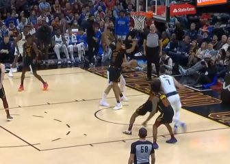 Una de los mejores líos de Luka de siempre y eso son palabras mayores: ¡miren la cara del rival!