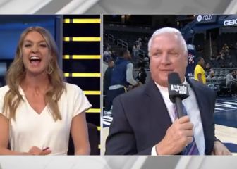 Periodismo a la antigua: lo que hizo este reportero a pie de pista lo han visto 6M de personas