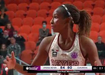 Lamentable acto de violencia: le tiran una botella de 1,5 litros a la internacional española Ndour