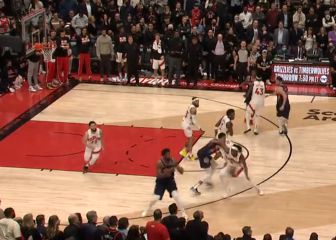 101-101, en la prórroga y con sólo 2