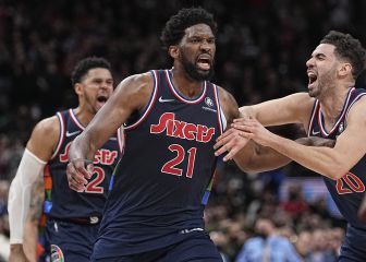 Playoffs NBA: victorias de los Sixers y de los Celtics