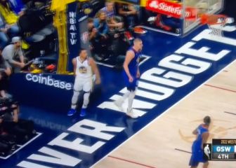 El irrespetuoso gesto de Curry después de sentenciar a Denver
