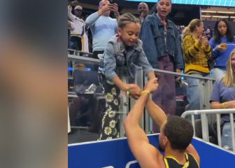 Esto de Stephen Curry con su hija les va a ablandar un poco el alma