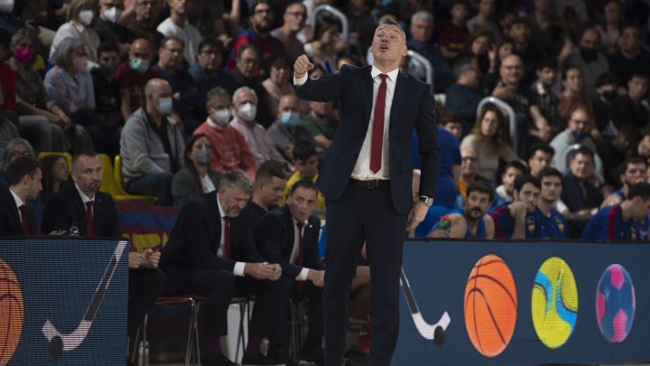 El entrenador del Barcelona, Sarunas Jasikevicius, ha valorado la victoria de su equipo ante el Burgos, en la 31ª jornada de la Liga Endesa.