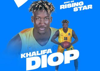 Khalifa Diop, elegido mejor joven de la Eurocup