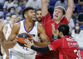 El Real Madrid se lleva un partido igualado hasta el final