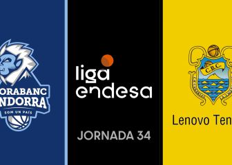 Lenovo Tenerife certifica el descenso del Andorra a LEB Oro