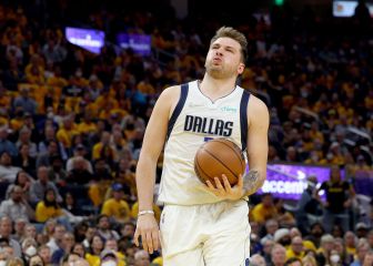 La herida de guerra de Doncic: 