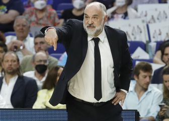 Pablo Laso, trasladado a planta