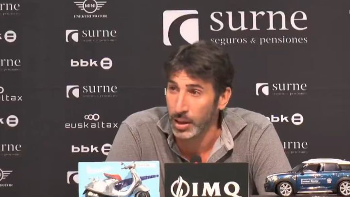 La emocionante despedida de Mumbrú del Bilbao Basket