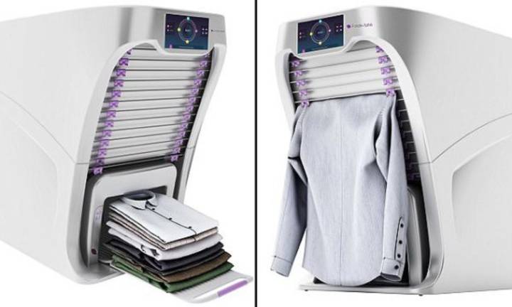 DOMÓTICA | Foldimate, la máquina que te dobla y plancha la ropa 