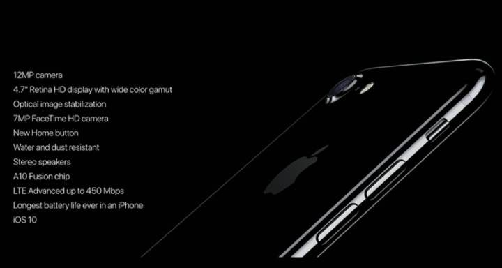 Así es el iPhone 7, especificaciones y características oficiales