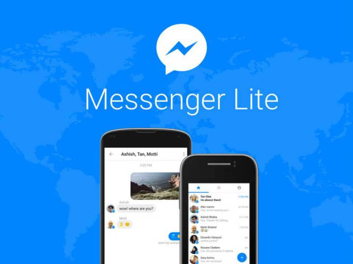 Facebook anuncia Messenger Lite para reducir el consumo de datos