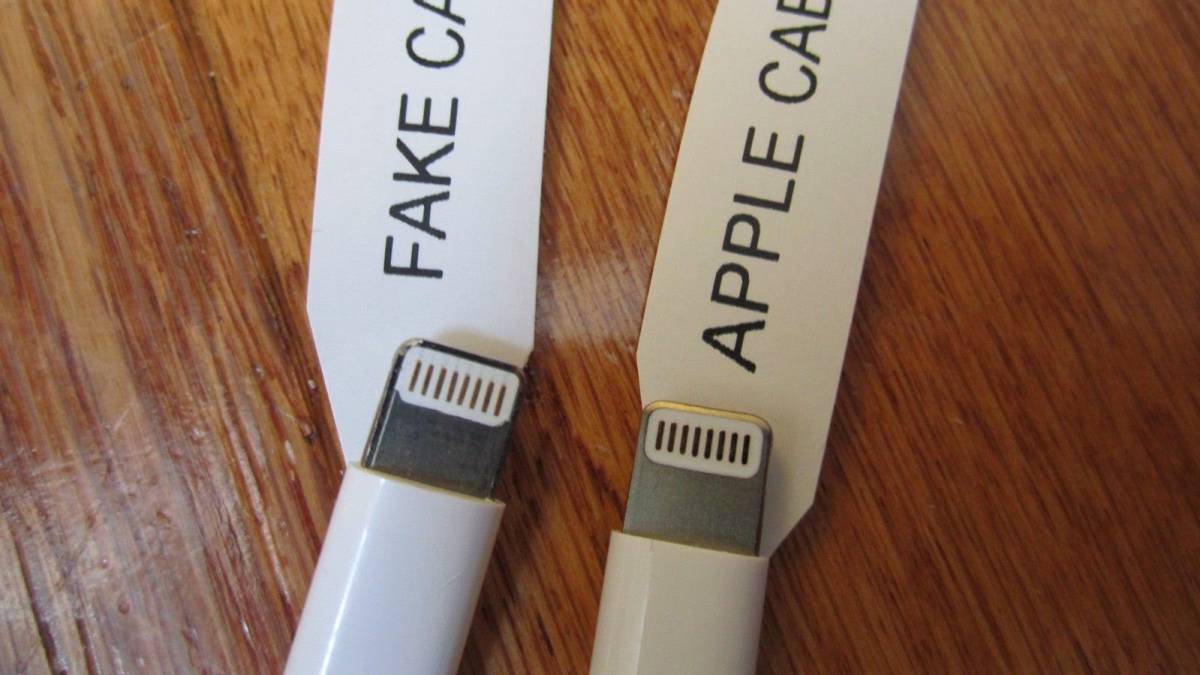 Cómo Se Diferencia Un Cable Apple Verdadero De Uno Falso Ascom
