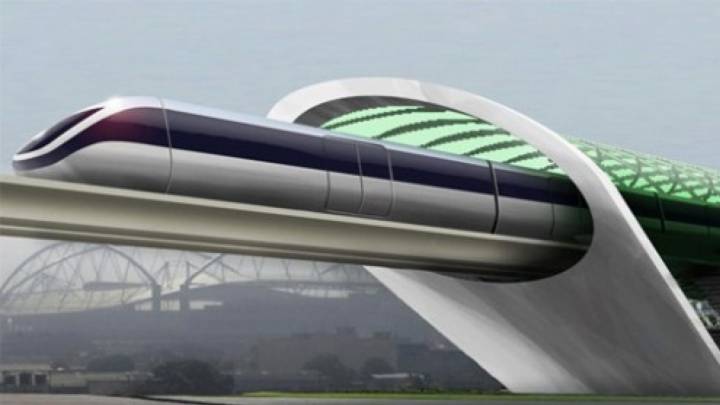 ¿Viajarías en este tren cápsula supersónico a 1200 kilómetros por hora?