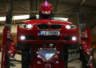 Los Transformers ya existen, mira este BMW convertirse en un robot real