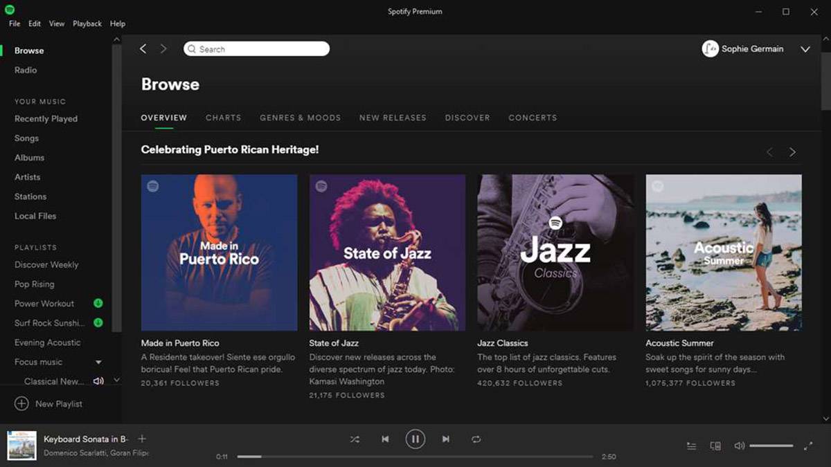 Spotify 1.2.20.1216 download the last version for windows